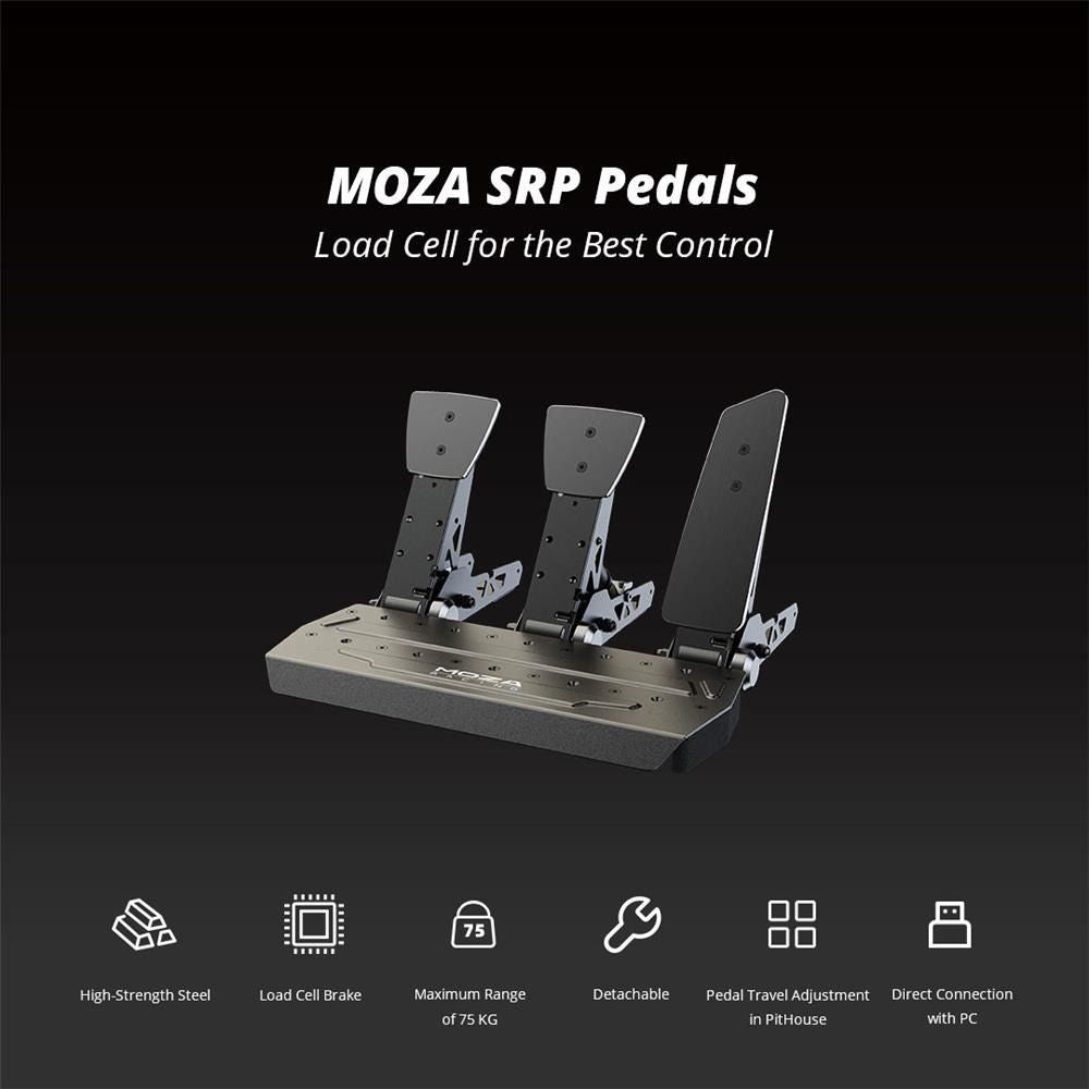 MOZA SR-P Clutch Pedal